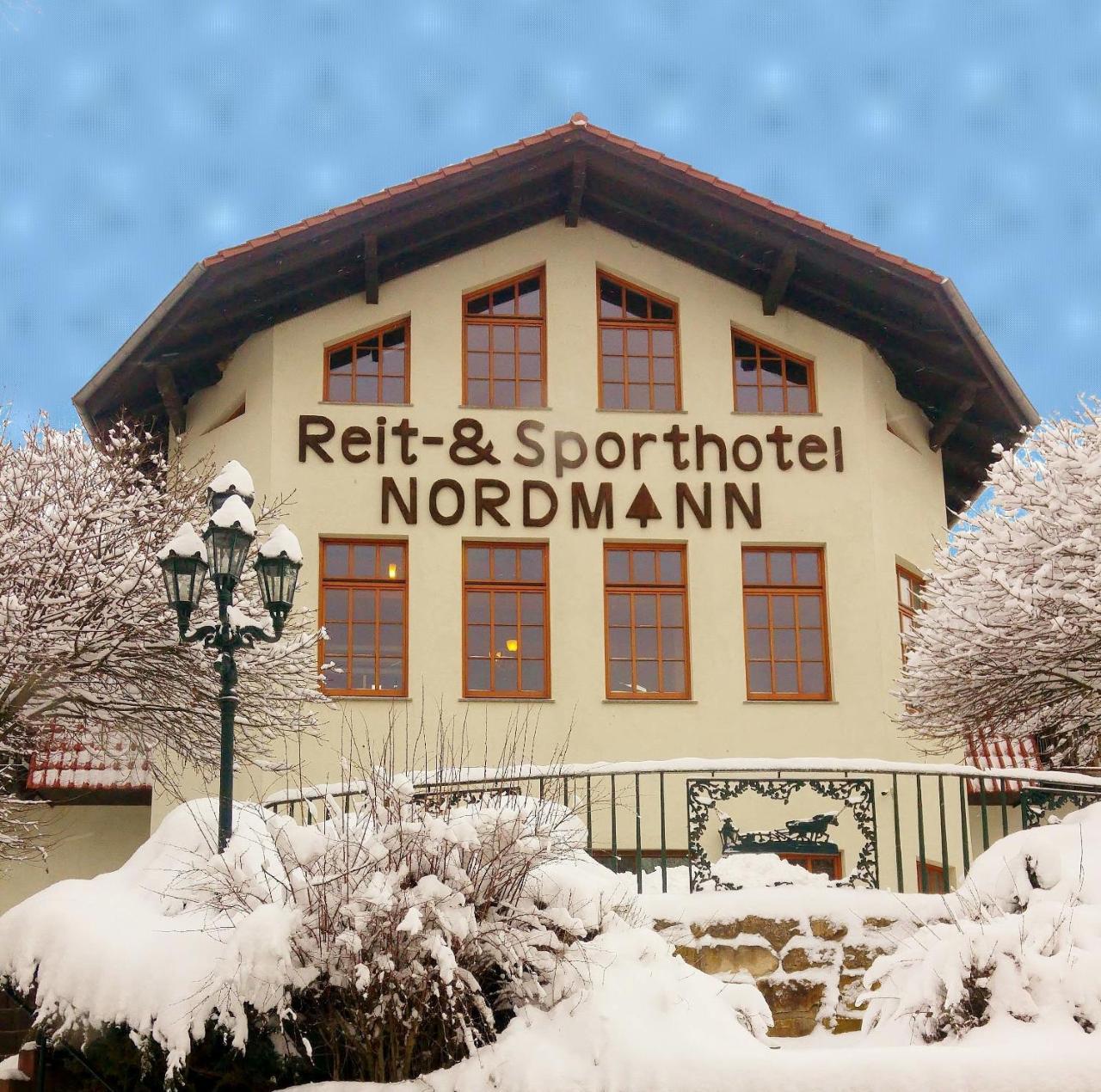 Reit-und Sporthotel Nordmann Stangerode Exterior foto